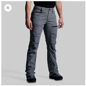 Born Primitive Women's Gray Tactical Cargo Pants